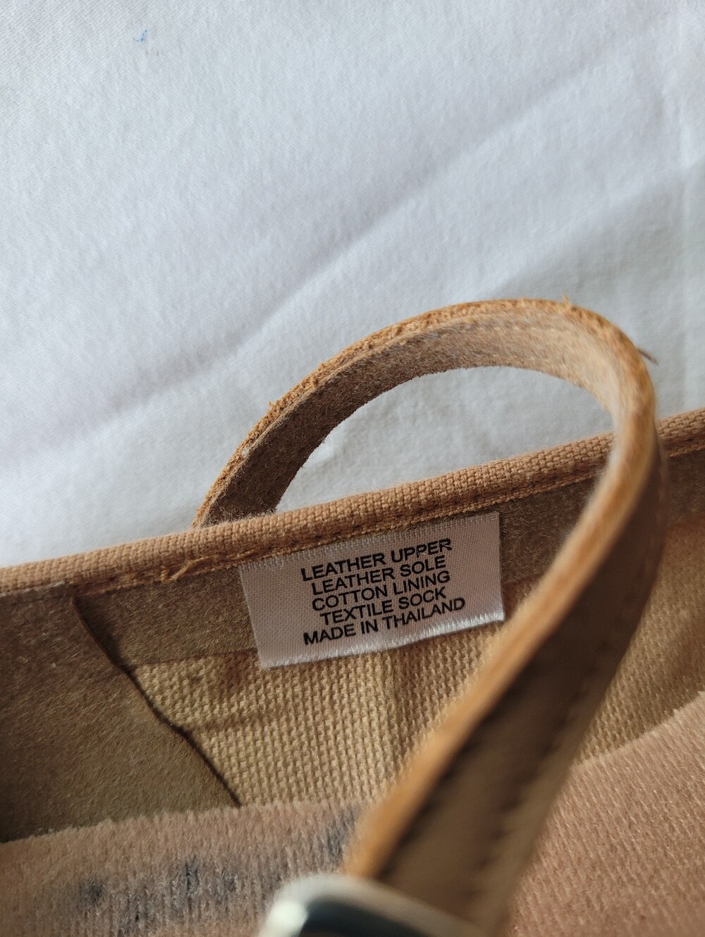 Bloch Tan Leather Mary Jane Ballet  Tap On Dance Shoes Buckle Strap Size 8 - Picture 2 of 5